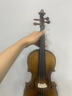 圣维斯SEENWINS1715圣维斯sw100手工小提琴官方初学者成人儿童专业级 MATTE（哑光工艺） 琴盒双色可选（联系客服备注） 实拍图