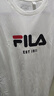FILA 斐乐官方男女同款针织T恤2025年夏季纯棉宽松休闲情侣短袖t恤 实拍图