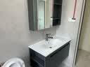 箭牌（ARROW）【国家补贴】实木浴室柜卫生间洗漱台卫浴洗脸盆柜组合陶瓷一体盆 【智能款】美妆收纳/侧柜100cm 实拍图