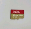 闪迪（SanDisk）256GB TF(MicroSD)内存卡 4K极速金卡A2 V30 U3行车记录仪 运动相机无人机 监控存储卡 读190MB/s 实拍图