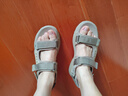 百丽厚底沙滩鞋男鞋25夏新休闲户外运动凉鞋A1514BL5 杏色 41 实拍图