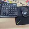 罗技（Logitech）MK120 键鼠套装 有线键鼠套装 办公键鼠套装 电脑键盘 USB即插即用 全尺寸 黑色 实拍图