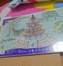 大眼小娃3D立体拼图木质 古建筑天坛拼装积木模型儿童DIY手工玩具生日礼物 实拍图