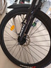 凤凰（Phoenix）折叠山地自行车男女成人学生青少年单车双减震碟刹轻便变速折叠车 黑红辐条轮/显档变速/三套全轴承 30速豪华-26寸（身高160-185CM） 实拍图