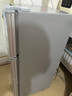 小鸭牌小冰箱迷你小型家用 冷藏冷冻两用宿舍寝室出租房用双门办公室电冰箱节能省电 一级能效-68A138LS银【三天约一度电】 实拍图
