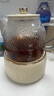 World Kitchen康宁全玻璃养生壶恒温壶煮茶壶煮茶器1L办公室家用花茶壶烧水壶电热水壶煮水壶（茶漏炖盅升级款） 实拍图