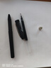 宝克中性笔PC1828黑色0.5mm金属笔夹红色0.7磨砂大容量签字笔商务 0.5黑1支(写黑色) 实拍图