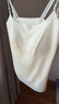 草本初色免穿内衣女背心美背打底内搭一体式带杯垫文胸 月光白【长款】 XL 实拍图