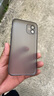 HOLDZU【无感微砂】适用于苹果11手机壳 iPhone 11保护套散热硅胶镜头全包超薄磨砂男款女生新-深空黑 实拍图