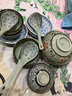 和风四季釉下彩厨具个性创意日式餐具手绘陶瓷勺调羹勺子小饭勺大汤勺汤匙 青花加大号瓷勺(22*7.5cm)单个 实拍图