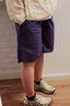 棉致美式高腰排扣工装冰丝短裤女夏季薄款2025新款小个子宽松五分裤 紫色【D53高品质18】 L 100-120斤 实拍图