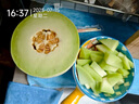 正宗玉菇甜瓜水果 南汇冰激凌甜瓜白玉菇应季现摘水果 5斤带箱【净重4.5斤】2-4个 【超值装】 实拍图