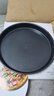 展艺 9寸披萨烤盘 家用烤盘烘焙模具 不粘涂层烘焙工具圆形烤箱烤盘 实拍图