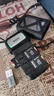 绿巨能（llano）Type-c读卡器4.0多功能内存卡收纳盒 USB3.2高速传输SD/TF手机电脑相机读取多合一闪存卡盒 黑色 实拍图
