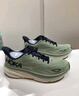 HOKA男款秋季克利夫顿 9跑步鞋CLIFTON 9轻量耐磨缓震 海苔绿/青苔绿 41 实拍图