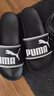 彪马（PUMA）舒适透气拖鞋一字拖男女室内外休闲凉鞋LEADCAT360263 黑色-白色-01 40.5 实拍图