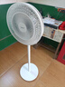 美的（Midea）【品质推荐】七叶轻音柔风电风扇/家用省电落地扇/台式电扇/广角摇头节能宿舍小型风扇 SAE35CA 实拍图
