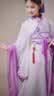 安妮优儿（Anneyol）女童汉服2025春夏新款裙子中国风连衣裙超仙襦裙古风女孩公主夏装 粉色 130 实拍图
