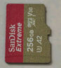 闪迪（SanDisk）256GB TF(MicroSD)内存卡 4K极速金卡A2 V30 U3行车记录仪 运动相机无人机 监控存储卡 读190MB/s 实拍图