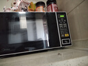 美的（Midea）微波炉家用小型20升转盘加热 智能菜单 一键解冻 杀菌电子除味 薄膜按键（M1-L213C） 实拍图