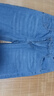 真维斯（JEANSWEST）牛仔裤男2025夏季潮牌直筒时尚猫须青年休闲男士长裤浅蓝30 实拍图