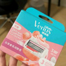 吉列（Gillette）维纳斯剃毛刀女士专用美肤手动除毛刀刮毛刀 白茶6刀头（无刀架）替换装 实拍图