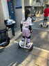九号（Ninebot）电动儿童平衡车6-12岁代步电动车腿控智能礼物双轮腿控体感L6白色定制礼盒款 实拍图