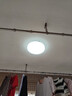松下（Panasonic）吸顶灯阳台防水灯具厨卫灯具浴室LED防水灯 圆形18瓦 HHXC2217L 实拍图