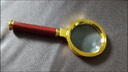 德国工艺手持式放大镜高清90倍中老年人特大看书阅读维修鉴定护眼 60MM 实拍图