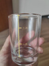DKO白酒杯二两带刻度酒杯白酒杯套装家用玻璃喝酒杯酒具分酒器洋酒杯 三两杯 金刻度(2个装)150ml 实拍图