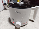 美的（Midea）电煮锅 宿舍小电锅 电蒸锅 学生寝室一体泡面小火锅 多功能锅 XZE1613 1.7L 配蒸笼【国家补贴】 实拍图