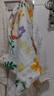 洁丽雅（Grace）纯棉6层纱布小毛巾宝宝童巾新生婴儿童洗脸洗澡柔软口水巾30*50cm 实拍图