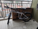 SANGPU折叠自行车成人山地车公路学生男变速赛车越野单车通勤城市代步女 顶配辐条-白黑【普通胎】 24寸21速【适合身高150-170cm】 实拍图