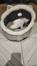 【京东快递】猫窝封闭式宠物窝半封闭式狗窝猫房子宠物用品 猫耳款 M 实拍图