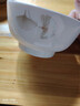 高颜值家用银杏时光米饭碗大面碗陶瓷餐具家用新骨瓷陶瓷碗 银杏时光 5.5英寸1个婉 实拍图