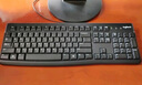 罗技（Logitech）MK120 键鼠套装 有线键鼠套装 办公键鼠套装 电脑键盘 USB即插即用 全尺寸 黑色 实拍图