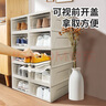 爱丽思（IRIS）塑料鞋盒透明大号AJ球鞋鞋柜防尘防潮鞋架可叠加鞋子收纳盒 4个装 实拍图
