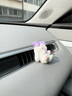繁夏3件套车载香薰女车内装饰空调出风口香水固体扩香石车载精油香氛 实拍图
