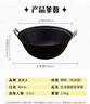 夏老大章丘生铁锅 双耳铸铁炒锅古法无涂层物理不易粘炒锅圆底炒菜锅40 实拍图