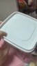 冰箱保鲜盒食品级冰箱收纳盒塑料密封盒蔬菜水果冷冻盒便当盒 方形保鲜盒650ML（1个装） 实拍图