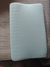Sleep Science绿宝石人体工学凝胶夏凉枕头慢回弹记忆棉颈椎修护枕头防打鼾枕 60×40×10/7CM凝胶颈椎枕 单只 含冰丝枕套 实拍图