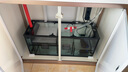 森森（SUNSUN）鱼缸水族箱含鱼缸过滤器灯大型金鱼缸 珍珠白 新时尚1米长41.6cm宽底滤 带棉+滤材 实拍图