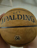 斯伯丁（SPALDING）篮球飞行员06十字型防尘吸湿皮料室内外通用7号成人青少年77-739Y 实拍图