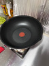特福（Tefal）炒锅家用不粘锅平底炒锅28cm炒锅电磁炉燃气灶通用有钛 实拍图