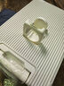 双星（doublestar）登机箱行李箱可上飞机20男士商务女开盖拉杆箱旅行箱密码箱皮箱子 哑光白色【usb+杯架】 20寸【可登机箱】 实拍图