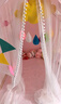 小斑鸠（little dove） 儿童帐篷室内游戏屋 大号男女孩公主房城堡玩具屋生日节日礼物 【顺丰/京仓】(实木)独角兽(不含垫)灯+云+旗 实拍图