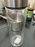 富光尚宇系列单层闷茶玻璃杯 男女士水杯 高硼硅玻璃杯子泡茶杯600ml 实拍图