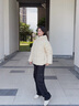 波司登（BOSIDENG）25年新款羽绒服90绒女短款连帽保暖防风修身加厚外套B250245112XS 【店长推荐】暖杏黄|3442-欧若风 XS 155/80A 【90斤-100斤】 实拍图