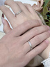 BOEAY丁达尔效应情侣对戒足银999纯银戒指女款男士钟久久求婚戒指结婚 【七仓发货/急速达】丁达尔效应戒指 实拍图