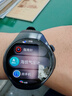 HUAWEI WATCH 5 42mm基础款深锖色不锈钢表壳幻月黑氟橡胶表带首创X-TAP智感窗鸿蒙腕上小艺eSIM通信手表 实拍图